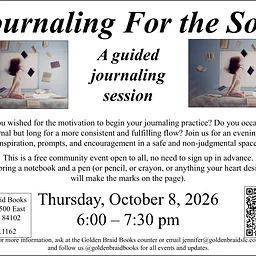 Writing Workshop Series: Journaling For the Soul