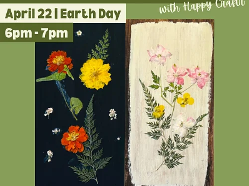 Pressed Flower Workshop with Happy Craftr