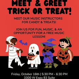 Meet & Greet Trick or Treat at Guitar Center