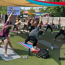 Modo Yoga Series at Land-Grant