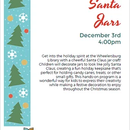 Santa Jars for Kids