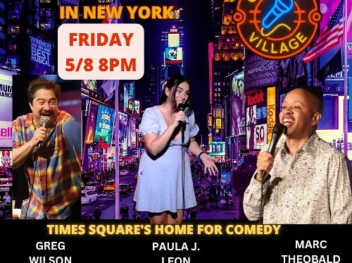 NYC Stand-Up | Fri, May 8th @8 PM