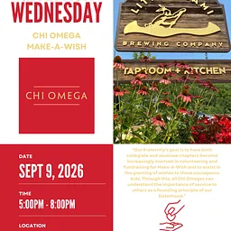 Giveback Wednesday with Chi Omega Make A Wish