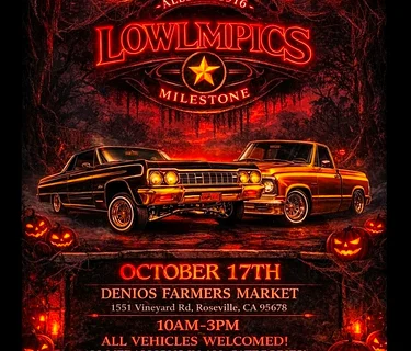 Lowlympics Trunk or Treat Car Show
