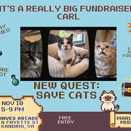 It's a REALLY BIG FUNDRAISER, CARL!