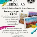 Abstract Landscapes Mixed Media Workshop with Kayann Ausherman