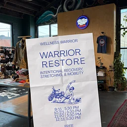 Warrior Wellness Pop-Up Fitness Collaboration