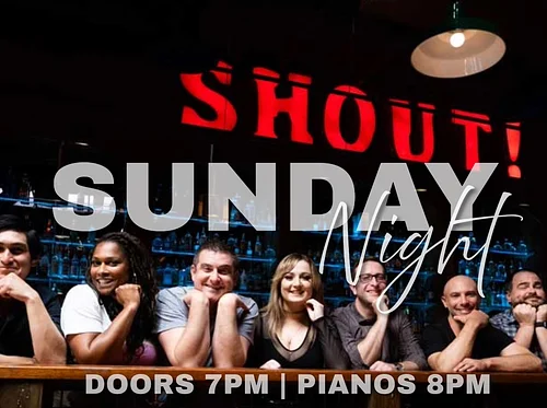 Dueling Pianos San Diego Sunday Night | Live Music at The Shout! House