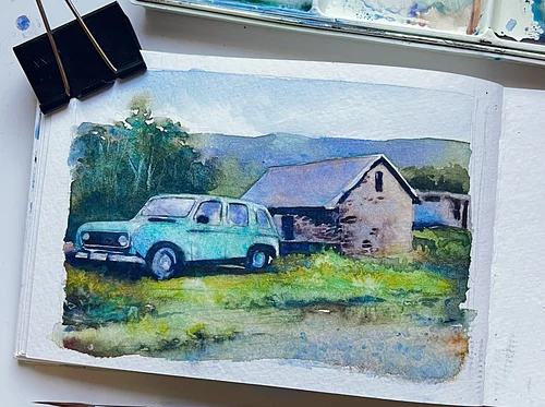 Watercolor Foundations & Creative Exploration Workshop with Erica Qualey