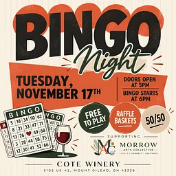 Bingo Night @ Cote Winery