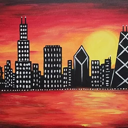 “Sunset Skyline” – BYOB Public Class