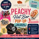 RESCHEDULED: Peachy Hat Bar Pop-Up + Cousins Maine Lobster at Lone Buffalo