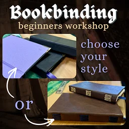 Bookbinding Beginners Workshop with Stag & Moon