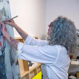 Collage and Painting Workshop with Suzanne Sbarge