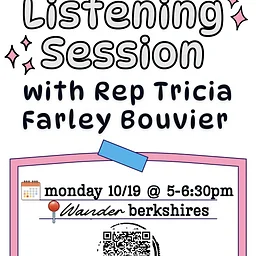 Listening Session with State Representative Tricia Farley Bouvier for Trans and Non Binary residents
