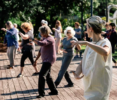 Tai Chi in the Besthoff Sculpture Garden Every Wednesday