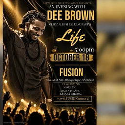 Elevated Entertainment presents: An Evening with Dee Brown (LIFE Album Release Party)
