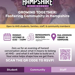 High School Meeting - Community Event: Belonging in Hampshire