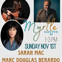 Songwriters Round with Sarah Mac / Mark Douglas Berardo / Louise Coombe