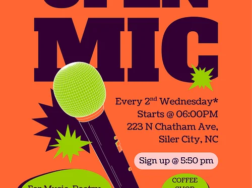 Monthly Open Mic