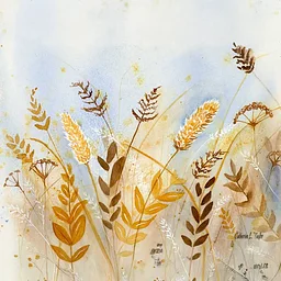 Celebrating the Fall Season with Watercolor