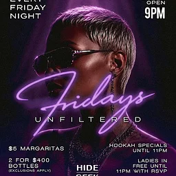 Fridays UNFILTERED | Every Friday Night @ HIDE/SEEK