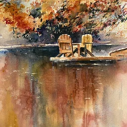 Jan Guarino presents Fearless Watercolors at The Landgrove Inn