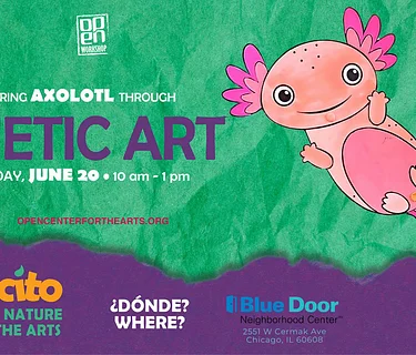 Artecito in the Community Axolotl