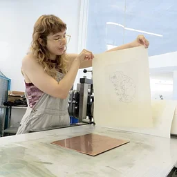 Intro to Etching: velvet lines & tonal range