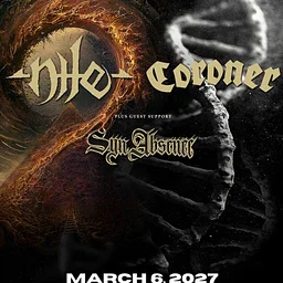 NILE / CORONER – Corpus Christi
