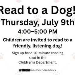 Read to a Dog