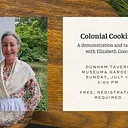 Colonial Cooking