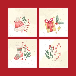 PREMIUM HOLIDAY CARD WORKSHOP: FINE INK, GOUACHE AND SPARKLE