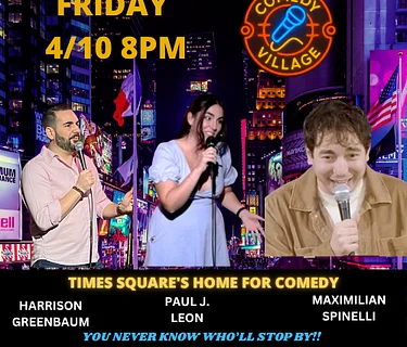 NYC Stand-Up | Fri, April 10th @8 PM
