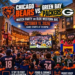 Bears vs. Packers Watch Party on Olde Western Ave