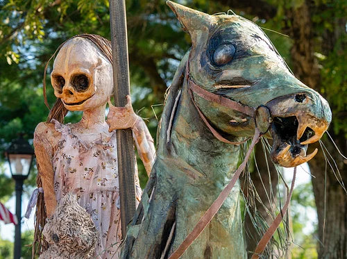 Scarecrows in the Village