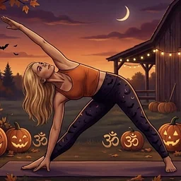 Rise from the Ashes: A Halloween Vinyasa Flow