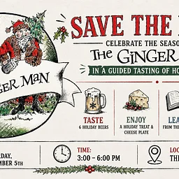 Holiday Beer Tasting at The Ginger Man | Save the Date
