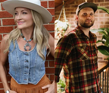 Melissa Quinn Fox and Levi Foster