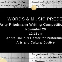 The 2026 Patty Friedmann Writing Competition Reading and Awards Lunch