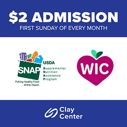 $2 Admission for SNAP & WIC Participants