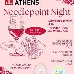 Junior League of Athens Needlepoint Night
