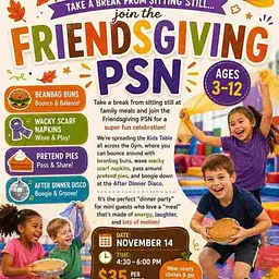 Friendsgiving at The Little Gym
