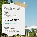 Poetry at the Pavilion
