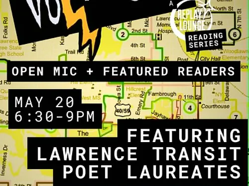 Voltage: A Replay Reading Series W/ LAWRENCE TRANSIT POET LAUREATES