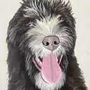 Paint your Pet beginner acrylic painting on canvas