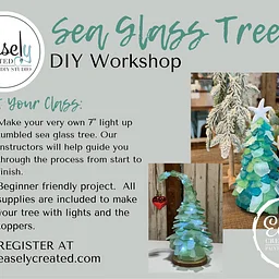 Sip & Create Sea Glass Tree DIY Workshop