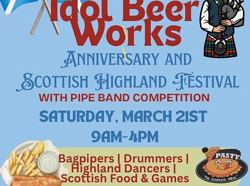 Scottish Highland Festival and Anniversary PARTY!
