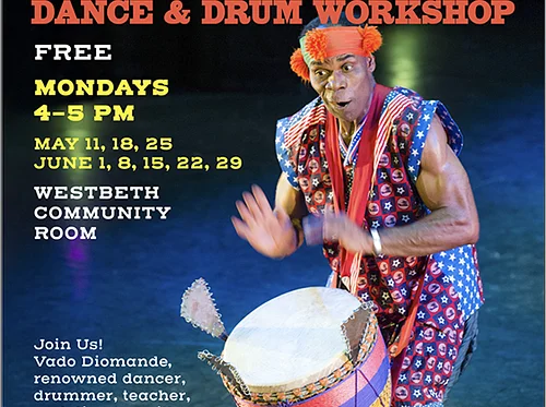 Vado Diomande 
West African Dance and Drum Workshop (Video preview)