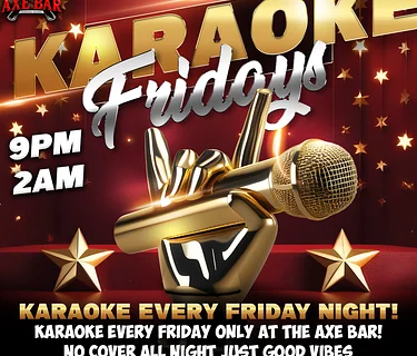 Karoake Night Every Friday!